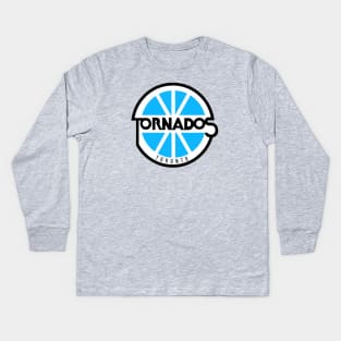 Defunct Toronto Tornados CBA Basketball Kids Long Sleeve T-Shirt